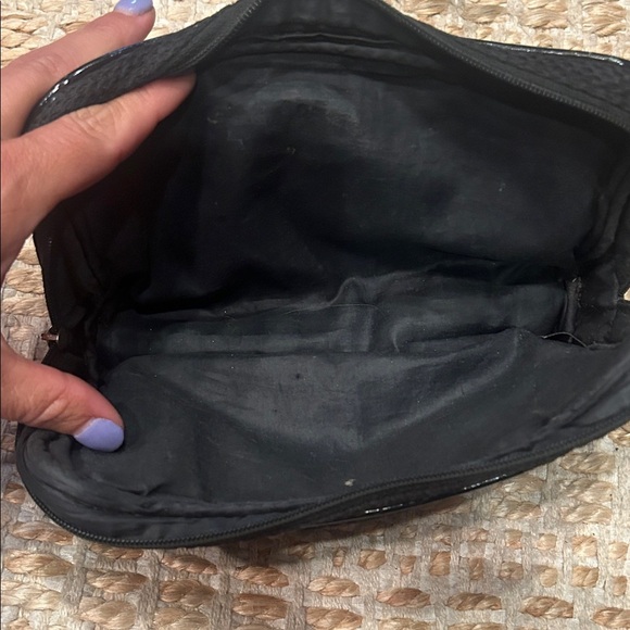 Giorgio Armani Black Mesh Toiletry Bag - Picture 6 of 7